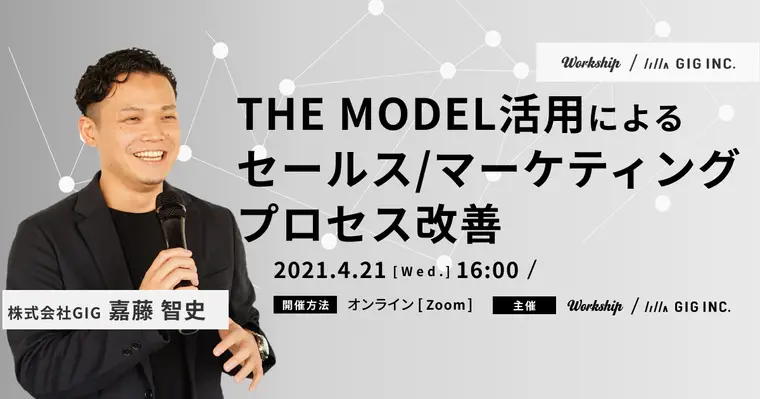 THE MODEL活用によるセールス・マーケティングプロセス改善【Workship主催】